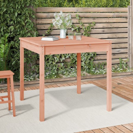 Mesa de jardín madera maciza de abeto Douglas 82,5x82,5x76 cm en Mesas de jardín | Comprar online en Foru.es