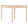 Mesa de jardín madera maciza pino 121x82,5x76 cm en Mesas de jardín | Comprar online en Foru.es