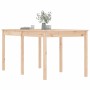 Mesa de jardín madera maciza de pino 159,5x82,5x76 cm en Mesas de jardín | Comprar online en Foru.es