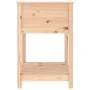 Jardinera con estante de madera maciza de pino 82,5x54x81 cm de vidaXL, Maceteros y jardineras - Ref: Foro24-823780, Precio: ...