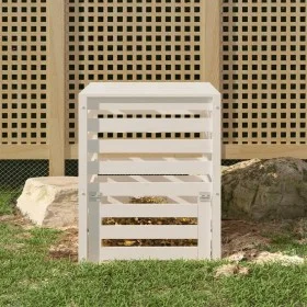 Solid pine wood composter 63.5x63.5x77.5 cm by vidaXL, Composters - Ref: Foro24-823809, Price: 97,05 €, Discount: %