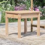 Banco de jardín madera maciza de pino 50x44x45 cm en Bancos de jardín | Comprar online en Foru.es