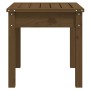 Banco de jardín madera maciza pino marrón miel 50x44x45 cm en Bancos de jardín | Comprar online en Foru.es