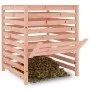 Solid Douglas fir wood composter 82.5x82.5x99.5 cm by vidaXL, Composters - Ref: Foro24-823820, Price: 174,71 €, Discount: %