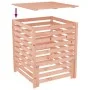 Solid Douglas fir wood composter 82.5x82.5x99.5 cm by vidaXL, Composters - Ref: Foro24-823820, Price: 174,71 €, Discount: %