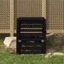 Compostador de madera maciza de pino negro 63,5x63,5x77,5 cm de vidaXL, Compostadores - Ref: Foro24-823812, Precio: 109,29 €,...