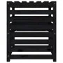 Compostador de madera maciza de pino negro 63,5x63,5x77,5 cm de vidaXL, Compostadores - Ref: Foro24-823812, Precio: 109,29 €,...