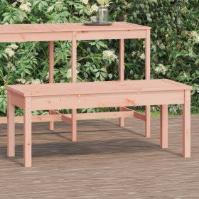 Banco de jardín madera maciza abeto de Douglas 109x44x45 cm en Bancos de jardín | Comprar online en Foru.es