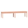 Banco de jardín 2 plazas madera maciza Douglas 203,5x44x45 cm en Bancos de jardín | Comprar online en Foru.es