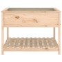 Jardinera con estante madera maciza de pino 111,5x111,5x81 cm de vidaXL, Maceteros y jardineras - Ref: Foro24-823801, Precio:...