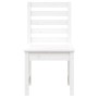 Sillas jardín 2 uds madera maciza pino blanco 50x48x91,5 cm en Sillas de jardín | Comprar online en Foru.es
