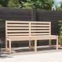 Banco de jardín madera maciza pino 157,5 cm en Bancos de jardín | Comprar online en Foru.es