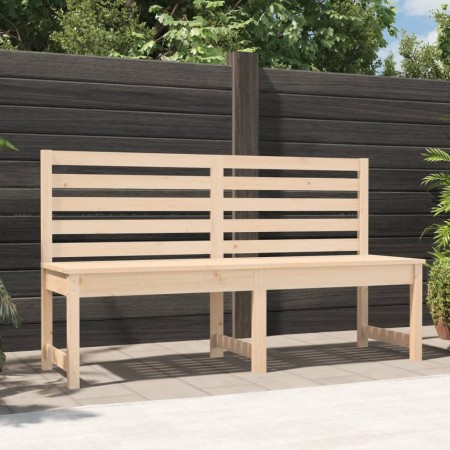 Banco de jardín madera maciza pino 157,5 cm en Bancos de jardín | Comprar online en Foru.es