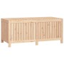 Caja de almacenaje jardín madera maciza de pino 147x68x64 cm de vidaXL, Cajas de almacenaje para exteriores - Ref: Foro24-823...