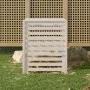 Compostador de madera maciza de pino blanco 82,5x82,5x99,5 cm de vidaXL, Compostadores - Ref: Foro24-823816, Precio: 117,89 €...