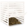 Compostador de madera maciza de pino blanco 82,5x82,5x99,5 cm de vidaXL, Compostadores - Ref: Foro24-823816, Precio: 119,02 €...