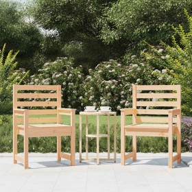 Sillas de jardín 2 uds madera maciza pino 60x48x91 cm en Sillas de jardín | Comprar online en Foru.es