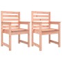 Sillas de jardín 2 uds madera maciza abeto Douglas 60x48x91 cm en Sillas de jardín | Comprar online en Foru.es
