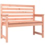 Banco de jardín madera maciza abeto de Douglas 109x48x91,5 cm en Bancos de jardín | Comprar online en Foru.es
