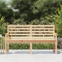 Banco de jardín madera maciza de pino 159,5x48x91,5 cm en Bancos de jardín | Comprar online en Foru.es