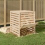 Compostador de madera maciza de pino 82,5x82,5x99,5 cm de vidaXL, Compostadores - Ref: Foro24-823815, Precio: 142,09 €, Descu...