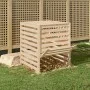 Compostador de madera maciza de pino 82,5x82,5x99,5 cm de vidaXL, Compostadores - Ref: Foro24-823815, Precio: 135,87 €, Descu...
