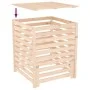 Compostador de madera maciza de pino 82,5x82,5x99,5 cm de vidaXL, Compostadores - Ref: Foro24-823815, Precio: 135,87 €, Descu...