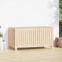 Caja de almacenaje jardín madera maciza de pino 121x55x64 cm de vidaXL, Cajas de almacenaje para exteriores - Ref: Foro24-823...