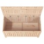 Caja de almacenaje jardín madera maciza de pino 121x55x64 cm de vidaXL, Cajas de almacenaje para exteriores - Ref: Foro24-823...