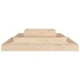 Jardinera de madera maciza de pino 110x110x27 cm de vidaXL, Maceteros y jardineras - Ref: Foro24-823871, Precio: 69,87 €, Des...