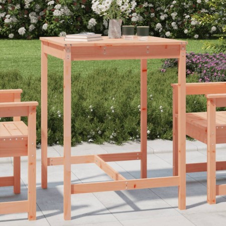 Mesa de jardín madera maciza Douglas 82,5x82,5x110 cm en Mesas de jardín | Comprar online en Foru.es
