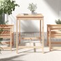 Mesa de jardín madera maciza de pino 121x82,5x110 cm en Mesas de jardín | Comprar online en Foru.es