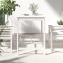 Mesa de jardín madera maciza pino blanco 121x82,5x110 cm en Mesas de jardín | Comprar online en Foru.es