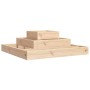 Jardinera de madera maciza de pino 80x80x27 cm de vidaXL, Maceteros y jardineras - Ref: Foro24-823864, Precio: 48,82 €, Descu...