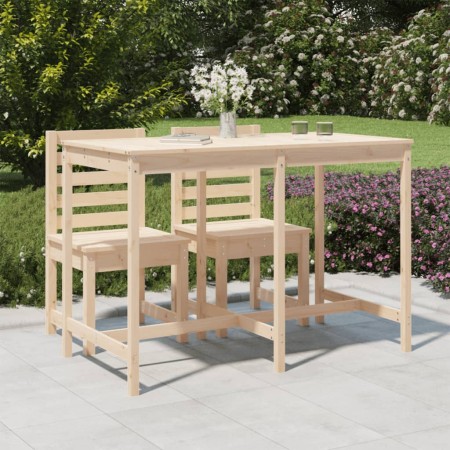 Mesa de jardín madera maciza de pino 159,5x82,5x110 cmcm en Mesas de jardín | Comprar online en Foru.es