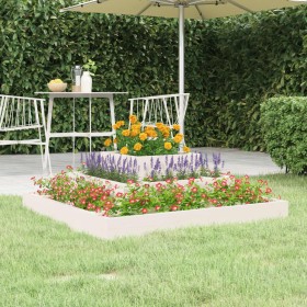 Jardinera de madera maciza de pino blanco 80x80x27 cm de vidaXL, Maceteros y jardineras - Ref: Foro24-823865, Precio: 47,92 €...