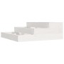 Jardinera de madera maciza de pino blanco 78x78x27 cm de vidaXL, Maceteros y jardineras - Ref: Foro24-823907, Precio: 58,30 €...