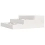 Jardinera de madera maciza de pino blanco 78x78x27 cm de vidaXL, Maceteros y jardineras - Ref: Foro24-823907, Precio: 57,54 €...