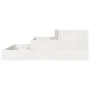 Jardinera de madera maciza de pino blanco 78x78x27 cm de vidaXL, Maceteros y jardineras - Ref: Foro24-823907, Precio: 57,54 €...