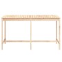 Mesa de jardín madera maciza de pino 203,5x90x110 cm en Mesas de jardín | Comprar online en Foru.es
