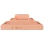 Jardinera de madera maciza de abeto douglas 80x80x27 cm de vidaXL, Maceteros y jardineras - Ref: Foro24-823869, Precio: 54,56...