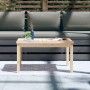 Mesa de jardín madera maciza de pino 82,5x50,5x45 cm en Mesas de jardín | Comprar online en Foru.es