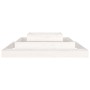 Jardinera madera maciza de pino blanco 110x110x27 cm de vidaXL, Maceteros y jardineras - Ref: Foro24-823872, Precio: 66,78 €,...