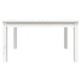 Mesa de jardín madera maciza de pino blanco 82,5x50,5x45 cm en Mesas de jardín | Comprar online en Foru.es