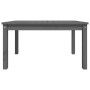 Mesa de jardín madera maciza de pino gris 82,5x50,5x45 cm en Mesas de jardín | Comprar online en Foru.es