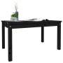 Mesa de jardín madera maciza pino negro 82,5x50,5x45 cm en Mesas de jardín | Comprar online en Foru.es
