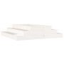 Jardinera madera maciza de pino blanco 110x110x27 cm de vidaXL, Maceteros y jardineras - Ref: Foro24-823900, Precio: 57,72 €,...
