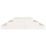 Jardinera madera maciza de pino blanco 110x110x27 cm de vidaXL, Maceteros y jardineras - Ref: Foro24-823900, Precio: 57,72 €,...