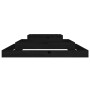 Jardinera madera maciza de pino negro 110x110x27 cm de vidaXL, Maceteros y jardineras - Ref: Foro24-823875, Precio: 70,37 €, ...