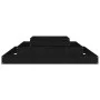 Solid black pine wood planter 110x110x27 cm by vidaXL, Pots and planters - Ref: Foro24-823875, Price: 69,42 €, Discount: %